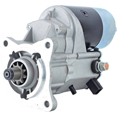 Rareelectrical - New 12V Starter Motor 10-Tooth Osgr Compatible With 1965-1991 Ford Combine 620 Farm Tractor 2100 - Image 6