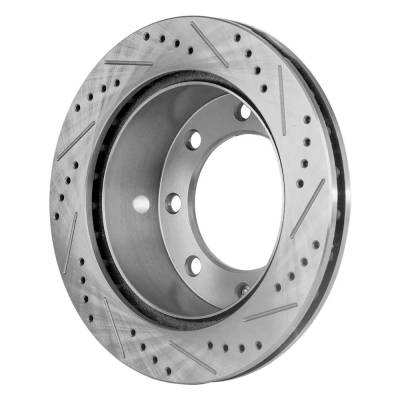 RAREELECTRICAL - New Cross-Drilled Brake Disc Compatible With Ford F-350 Super Duty Lariat 10 Cyl 6.8L F-350 Super - Image 3