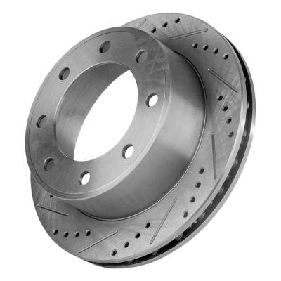 RAREELECTRICAL - New Cross-Drilled Brake Disc Compatible With Ford F-250 Super Duty Lariat 8 Cyl 7.3L F-350 Super - Image 8