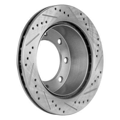 RAREELECTRICAL - New Cross-Drilled Brake Disc Compatible With Ford Excursion Xlt 8 Cyl 7.3L Excursion Limited 8 Cyl - Image 5