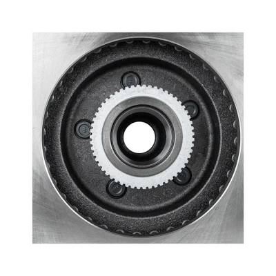 Rareelectrical - New Plain Surface Brake Disc Compatible With Chevrolet Gmc C1500 Sierra Special 8 Cyl 5.0L C1500 - Image 6