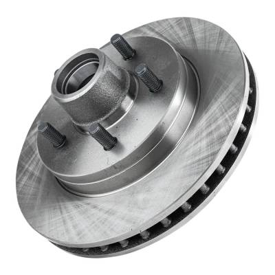 Rareelectrical - New Plain Surface Brake Disc Compatible With Chevrolet Gmc C1500 Silverado 8 Cyl 5.7L C1500 Sierra - Image 2