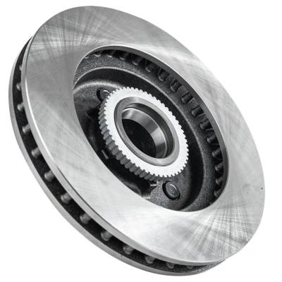 Rareelectrical - New Plain Surface Brake Disc Compatible With Chevrolet Gmc C1500 Sierra Sle 8 Cyl 5.7L Savana 1500 - Image 8