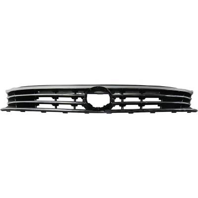 Rareelectrical - New OEM Replacement Painted Black Grille Assembly Compatible With Volkswagen Passat Sel Premium 6 - Image 6