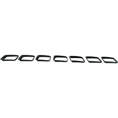 RAREELECTRICAL - New Center Grille Trim Compatible With Jeep Grand Cherokee Trackhawk Grand Cherokee Srt 2017-2021 - Image 5