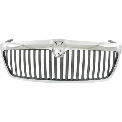 New Chrome Shell Grille Assembly Compatible With Lincoln Navigator Ultimate 8 Cyl 5.4L Navigator
