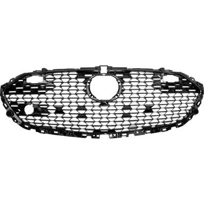Rareelectrical - New Textured Black Grille Assembly Compatible With Mazda 3 Carbon Edition 4 Cyl 2.5L 3 2.5 S 4 Cyl - Image 2