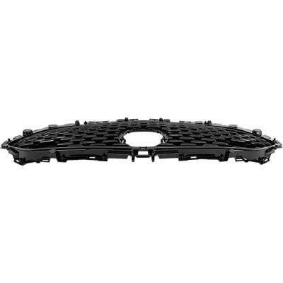 Rareelectrical - New Textured Black Grille Assembly Compatible With Mazda 3 Carbon Edition 4 Cyl 2.5L 3 2.5 S 4 Cyl - Image 5
