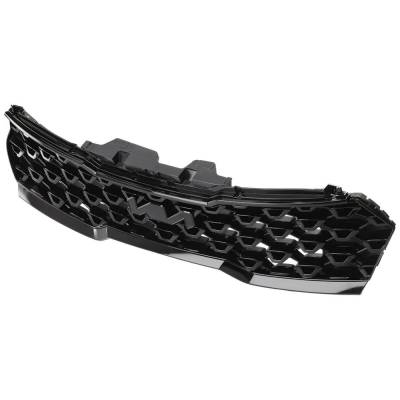 Rareelectrical - New Painted Black Grille Assembly Compatible With Kia Sorento Lx+ 4 Cyl 2.5L Sorento Lx 4 Cyl 2.5L - Image 2