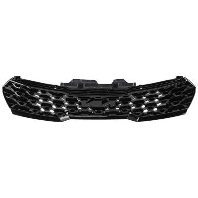 Rareelectrical - New Painted Black Grille Assembly Compatible With Kia Sorento Lx+ 4 Cyl 2.5L Sorento S 4 Cyl 2.5L - Image 1