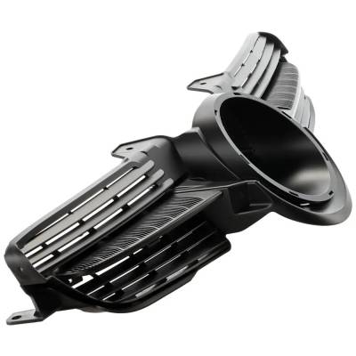 Rareelectrical - New Primed Black Grille Assembly Compatible With Mercedes Benz Slk280 Base 6 Cyl 3.0L Slk350 Base 6 - Image 8
