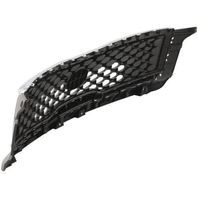 Rareelectrical - Gray Insert Grille Assembly Compatible With Kia Telluride Lx 6 Cyl 3.8L 2020-2021 Ki1200208 - Image 4
