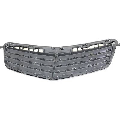 Rareelectrical - New Chrome Insert Grille Assembly Compatible With Mercedes Benz E350 Base 6 Cyl 3.5L E550 Base 8 Cyl - Image 5