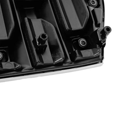 Rareelectrical - New Textured Black Grille Assembly Compatible With Hyundai Santa Fe Preferred 4 Cyl 2.5L Santa Fe - Image 7