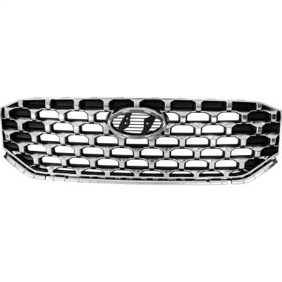 Rareelectrical - New Textured Black Grille Assembly Compatible With Hyundai Santa Fe Hybrid Blue 4 Cyl 1.6L Santa Fe - Image 1