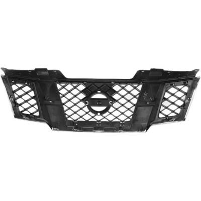 RAREELECTRICAL - New Chrome Shell Grille Assembly Compatible With Nissan Frontier Sv 6 Cyl 4.0L Frontier Le 6 Cyl - Image 5