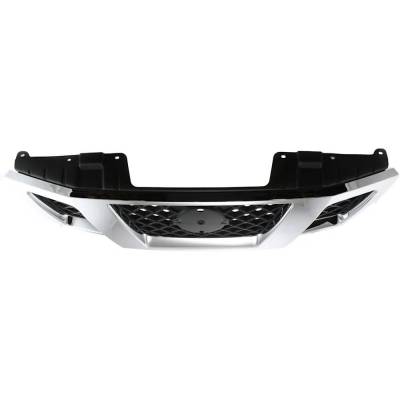 RAREELECTRICAL - New Chrome Shell Grille Assembly Compatible With Nissan Frontier Sl 6 Cyl 4.0L Frontier Desert - Image 6