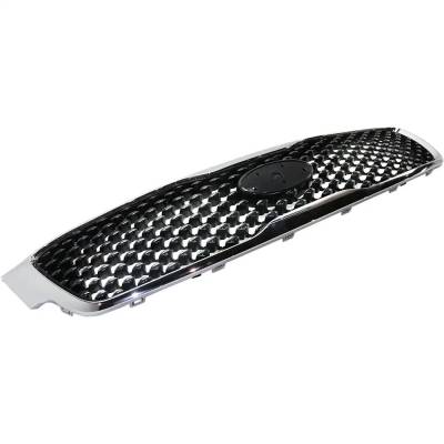 RAREELECTRICAL - New Chrome Shell Grille Assembly Compatible With Kia Sorento Sx 4 Cyl 2.0L Sorento Sxl 6 Cyl 3.3L - Image 2