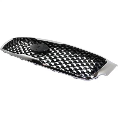 RAREELECTRICAL - New Chrome Shell Grille Assembly Compatible With Kia Sorento Sx 4 Cyl 2.0L Sorento Sxl 6 Cyl 3.3L - Image 3
