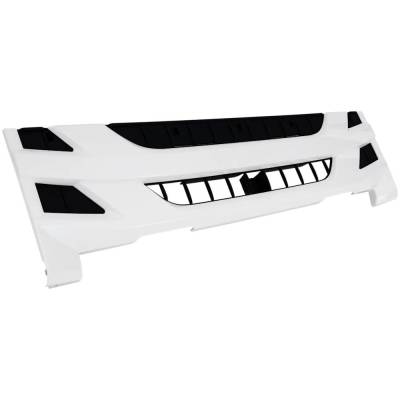 Rareelectrical - New White Grille Assembly Compatible With Isuzu Npr Base 4 Cyl 3.0L Npr Base 8 Cyl 6.0L Npr-Hd Base - Image 3