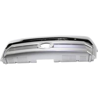 Rareelectrical - New OEM Replacement Painted Silver Shell Grille Assembly Compatible With Toyota Tundra 1794 Edition - Image 4