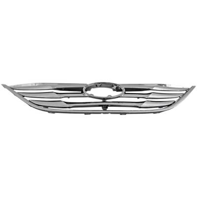 Rareelectrical - New Chrome Grille Assembly Compatible With Hyundai Sonata 2.0T Limited 4 Cyl 2.0L Sonata Gl 4 Cyl - Image 5