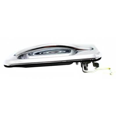 Rareelectrical - Front Passenger Side Exterior Door Handle Compatible With 2003-2009 Hummer H2 Chrome Without Key - Image 4