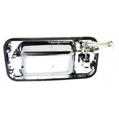 Rareelectrical - Front Passenger Side Exterior Door Handle Compatible With 2003-2009 Hummer H2 Chrome Without Key - Image 5