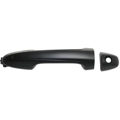 Front Driver Side Exterior Door Handle Compatible With 2013-2016 Toyota Rav4 Primed Paintable With