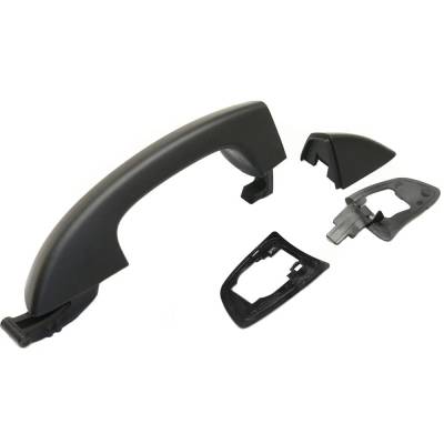 Rareelectrical - Front Passenger Side Exterior Door Handle Compatible With 2010-2014 Volkswagen Golf Volkswagen Gti - Image 3
