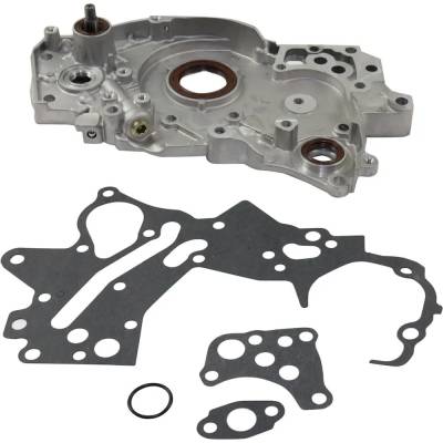 Rareelectrical - New Oil Pump Compatible With Mitsubishi Galant Se 4 Cyl 2.4L Outlander Ls 4 Cyl 2.4L Galant Fe 4 Cyl - Image 4