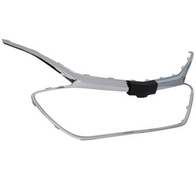 Rareelectrical - Chrome Grille Trim Compatible With Chevrolet Malibu All Submodels 2019-2022 Gm1202106 84473374-Pfm - Image 3