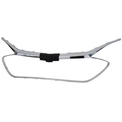 Rareelectrical - Chrome Grille Trim Compatible With Chevrolet Malibu All Submodels 2019-2022 By Gm1202106 - Image 1