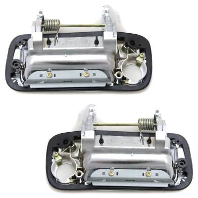 Rareelectrical - Front Left Driver And Right Passenger Exterior Door Handle Compatible With 1991-1997 Toyota Land - Image 5