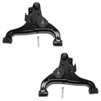 New Front Left Lower And Front Right Lower Control Arm Compatible With Nissan Titan Sl 8 Cyl 5.6L