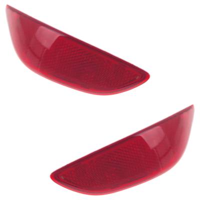 Rareelectrical - New Rear Left And Rear Right Bumper Reflector Compatible With Hyundai Accent Gl Accent Value Edition - Image 3