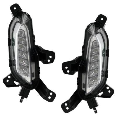 New Pair Of Driving Light Compatible With Hyundai Elantra Gt Luxury 4 Cyl 2.0L Elantra Gt Preferred