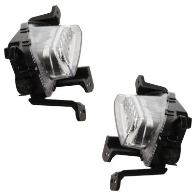 Rareelectrical - New Pair Of Driving Light Compatible With Hyundai Elantra Gt Luxury 4 Cyl 2.0L Elantra Gt Preferred - Image 3