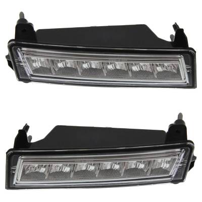 Rareelectrical - New Pair Of Driving Light Compatible With Mercedes Benz Glk350 4Matic 6 Cyl 3.5L Glk350 Base 6 Cyl - Image 4
