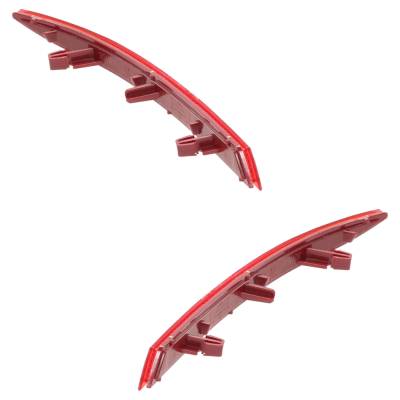 Rareelectrical - New Rear Left And Rear Right Bumper Reflector Compatible With Volkswagen Jetta Tdi 4 Cyl 2.0L Jetta - Image 4