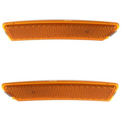 Rareelectrical - New Front Left And Front Right Bumper Reflector Compatible With Lincoln Mkz Hybrid Mkz Black Label - Image 4