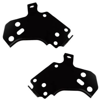 Rareelectrical - New Rear Left Upper And Rear Right Upper Bumper Bracket Compatible With Jeep Wrangler Unlimited - Image 1