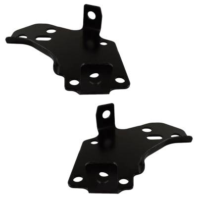 Rareelectrical - New Rear Left Upper And Rear Right Upper Bumper Bracket Compatible With Jeep Wrangler Jk Unlimited - Image 2