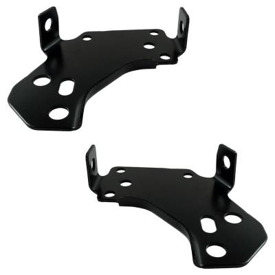 Rareelectrical - New Rear Left Upper And Rear Right Upper Bumper Bracket Compatible With Jeep Wrangler Sport S 6 Cyl - Image 3