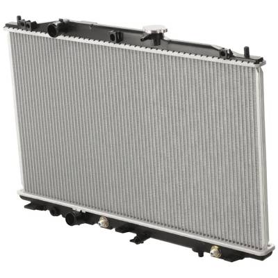 RAREELECTRICAL - New Aluminum Radiator Compatible With Honda Accord Dx 4 Cyl 2.4L Accord Lx Special Edition 4 Cyl - Image 2