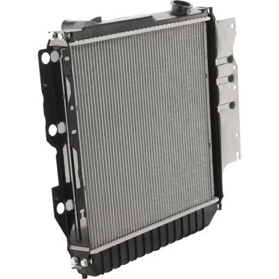 Rareelectrical - New Aluminum Radiator Compatible With Jeep Wrangler Sahara 6 Cyl 4.0L Wrangler Unlimited 6 Cyl 4.0L - Image 4