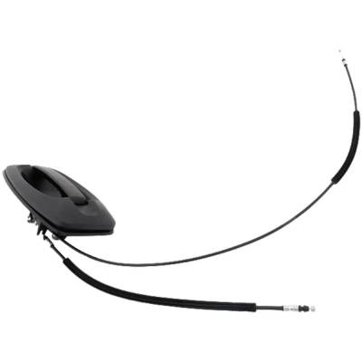 Rareelectrical - Rear Driver Side Exterior Door Handle Compatible With 2014-2024 Ram Promaster Textured Black Without - Image 3