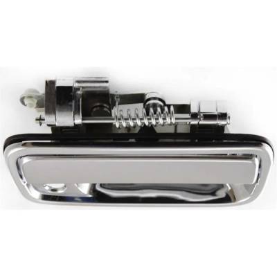 Rareelectrical - Front Passenger Side Exterior Door Handle Compatible With 1995-2004 Toyota Tacoma Chrome With Key - Image 6