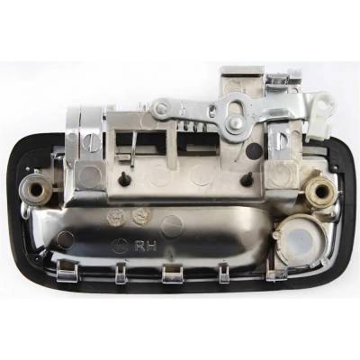 Rareelectrical - Front Right (Passenger Side) Exterior Door Handle Compatible With 1995-2004 Toyota Tacoma Chrome - Image 3