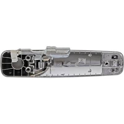 Rareelectrical - Left Rear Exterior Door Handle Compatible With 2005-2010 Jeep Commander Jeep Grand Cherokee Chrome - Image 3